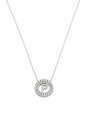 Collar Letra con Circonita