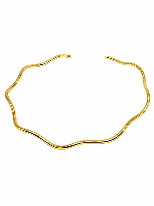 Colar Cobra Dourado