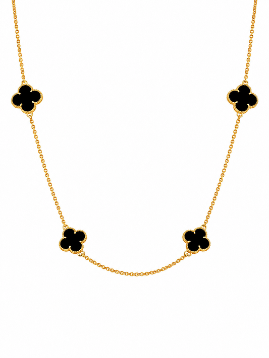 Colar Trevo 4 Flores