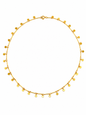 Colar Choker Moedas Banhado a Ouro