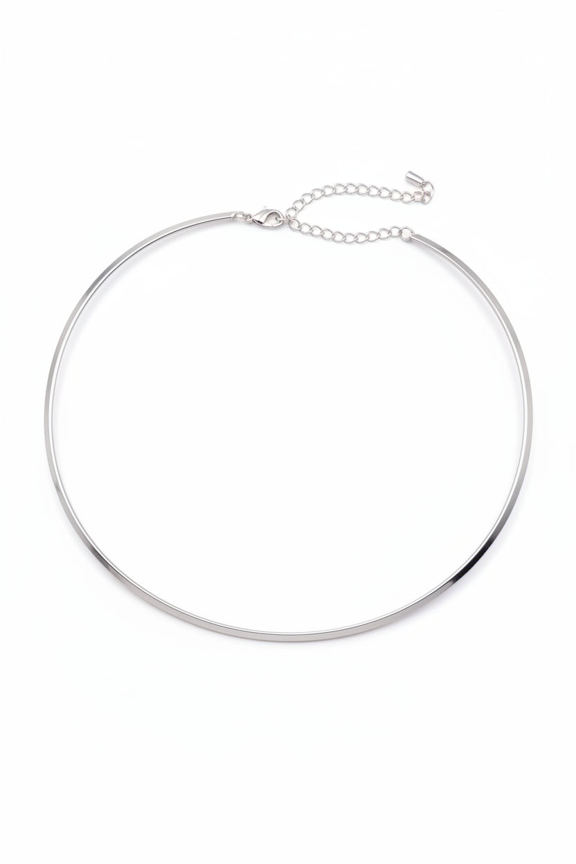 Colar Choker Prata